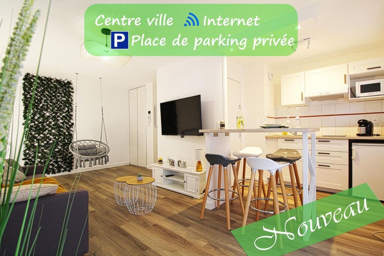L'evasion Lourdaise Terrasse Centre Parking Wifi *